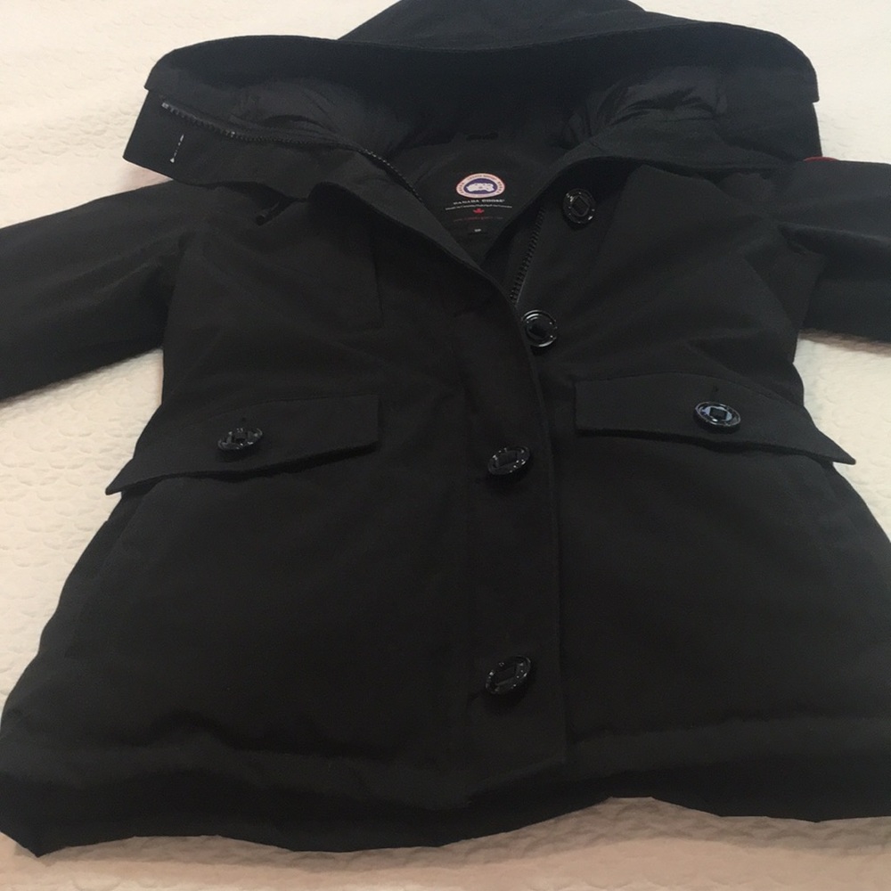 Canada Goose Black Rideau Parka | Size S